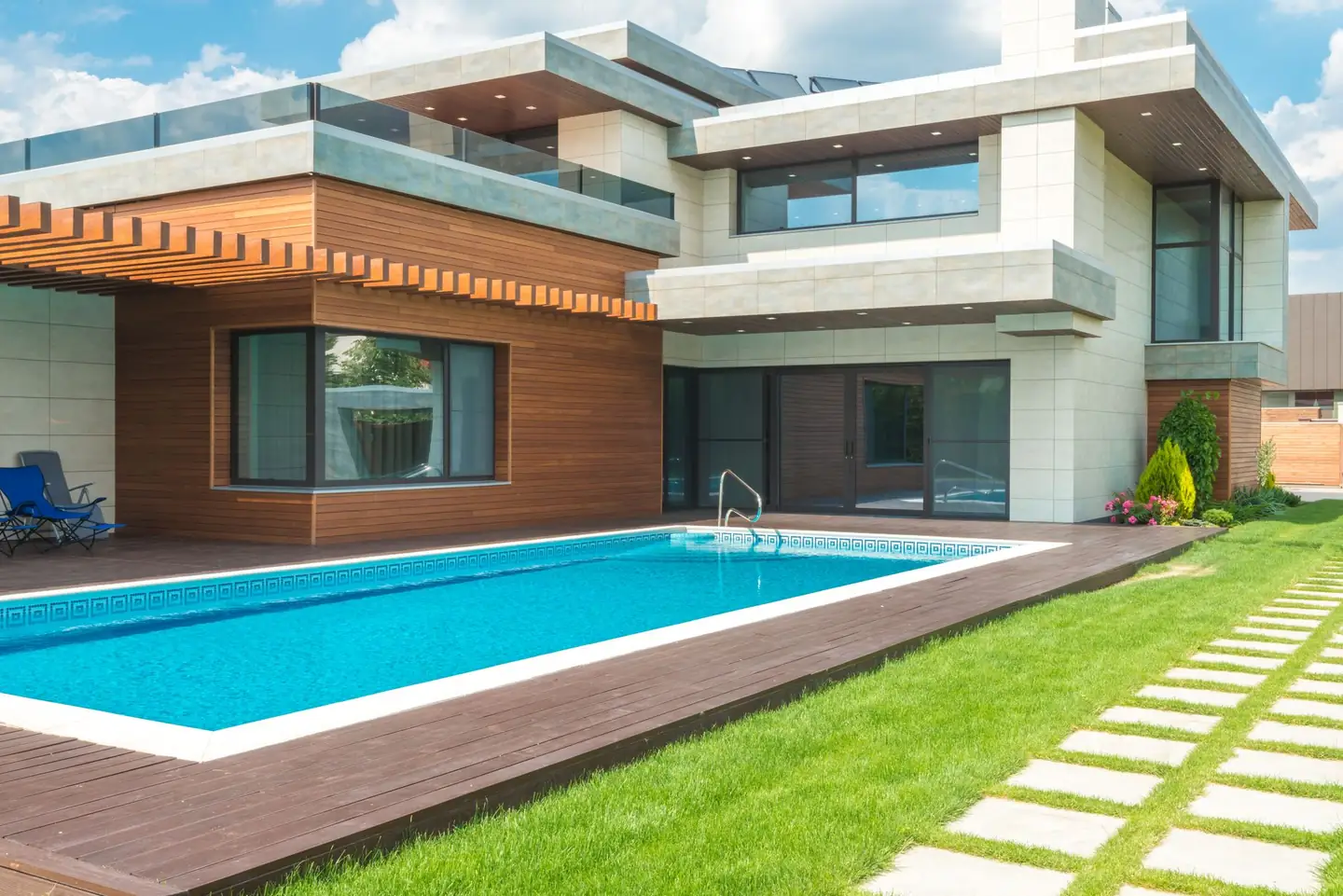Swimming pool built in Paynes Crossing, NSW